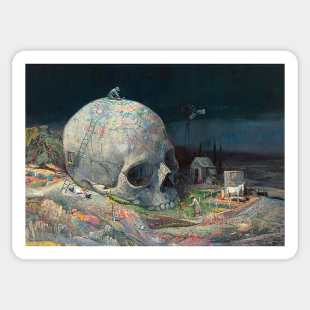 All We Ever Wanted - Shaun Tan Sticker by Bequeat